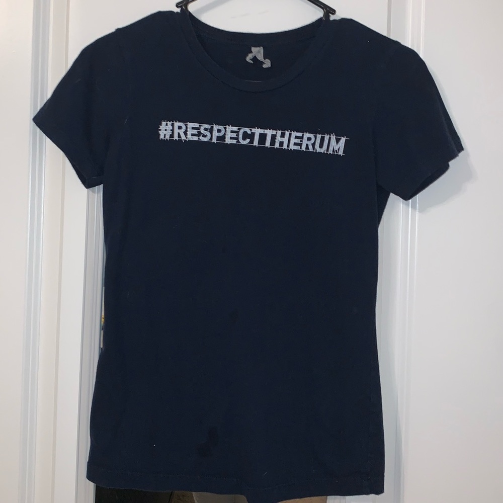 Respect the rum shirt. 3/$14 OR 4/$17!!!